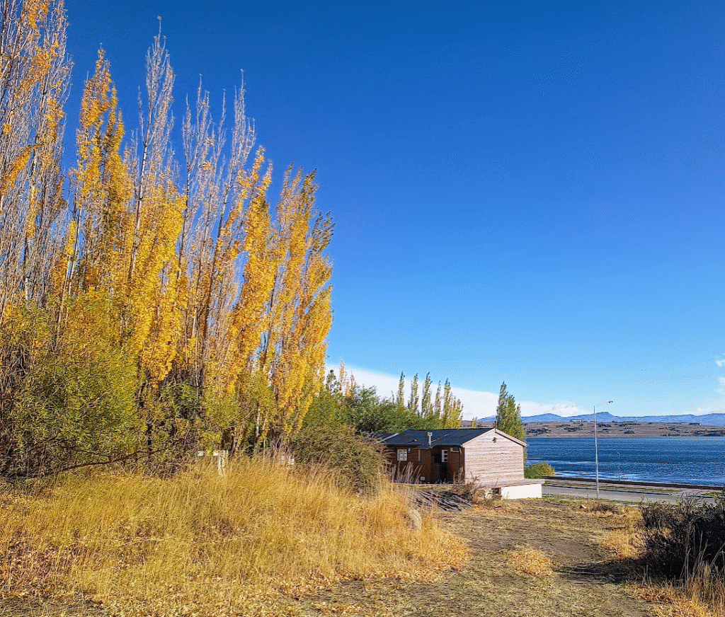 Cabaña los cisnes hospedaje El Calafate frente al Lago Argentino